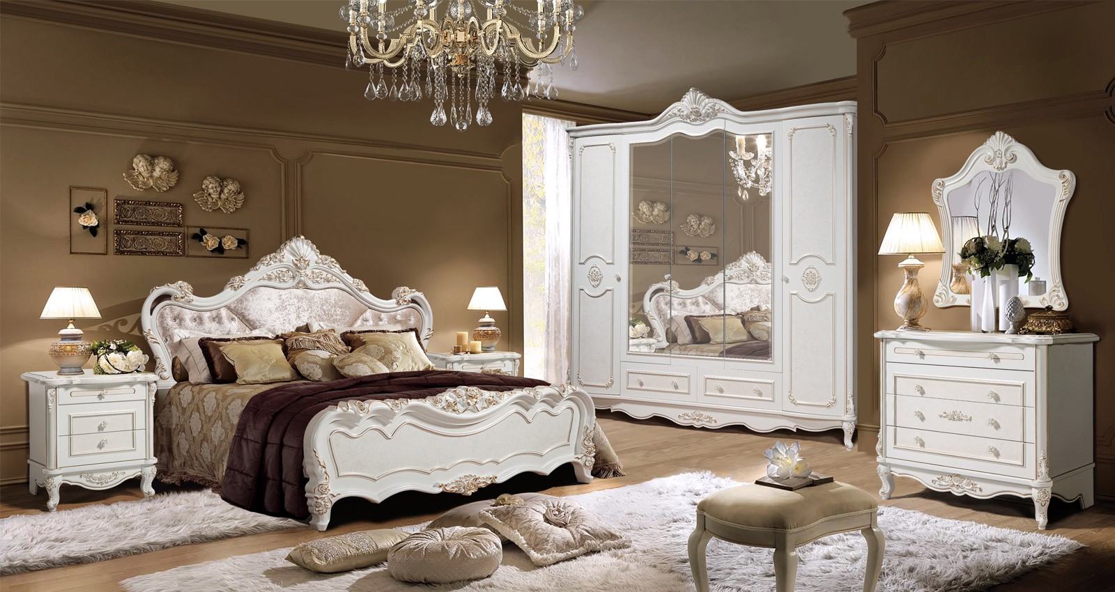 Dormitor roza 5k ivory