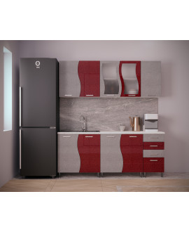 BUCATARIE CIP S MDF ROSU...