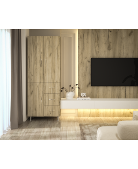 Dulap 3U-3S ,70x35x180 cm,...