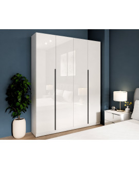 Dulap Prestige 4U - Acril alb