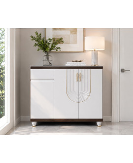 Pantofar MDF Linea, Crem...