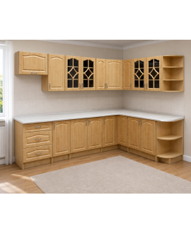 Bucatarie Olea pe colt MDF...