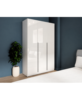 Dulap Prestige 3U - Acril alb