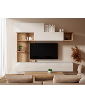 LIVING EVORA ACRIL ALB,...